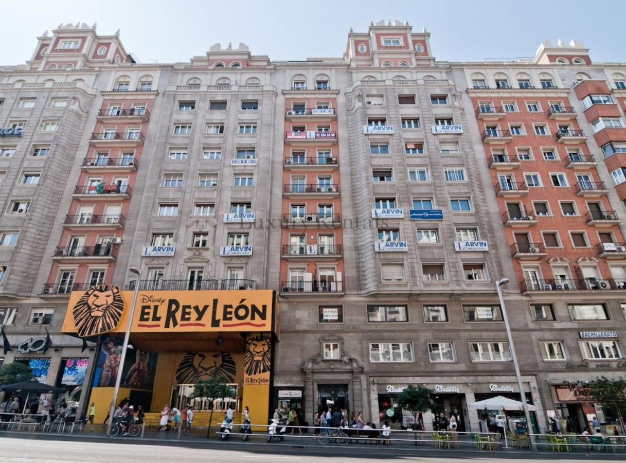 Apartmán Apartamento En Pleno Gran Via I Madrid Exteriér fotografie